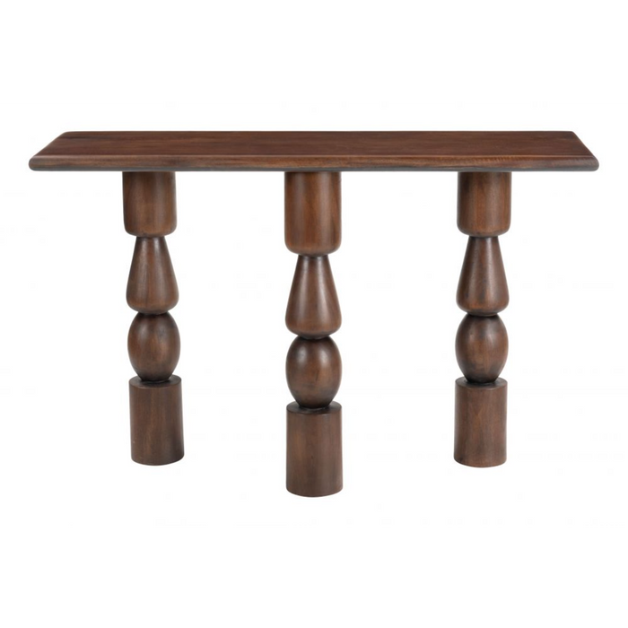 Zuo Split Console Table Brown