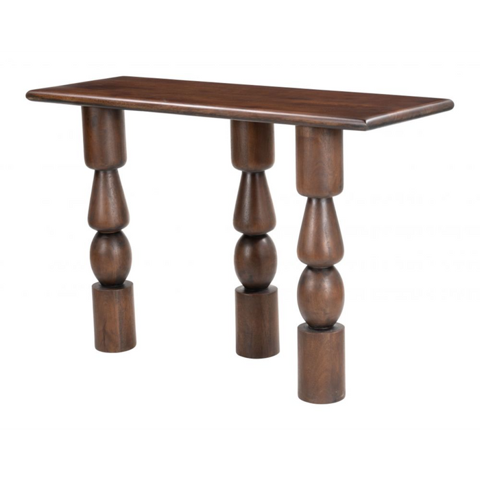 Zuo Split Console Table Brown