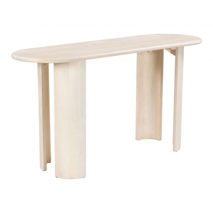 Zuo Risan Console Table Natural