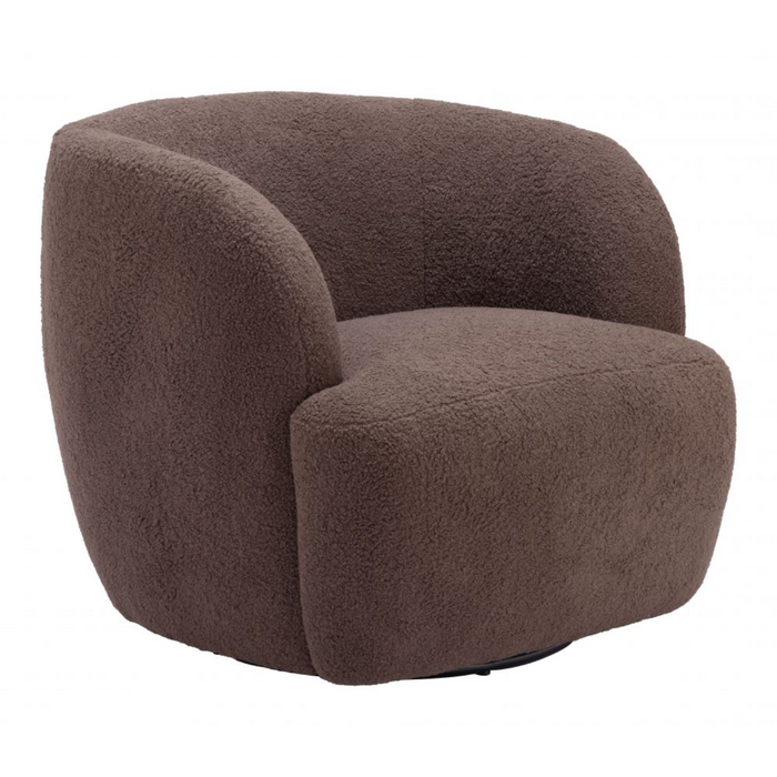 Zuo Govan Swivel Chair Brown