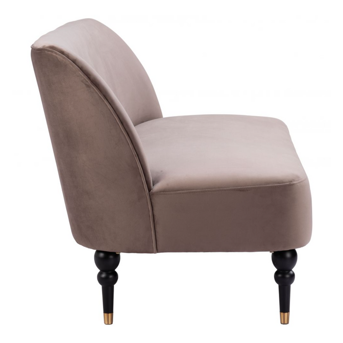 Zuo Bintulu Loveseat Taupe