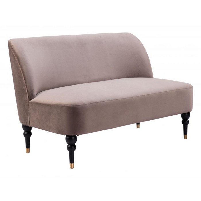 Zuo Bintulu Loveseat Taupe