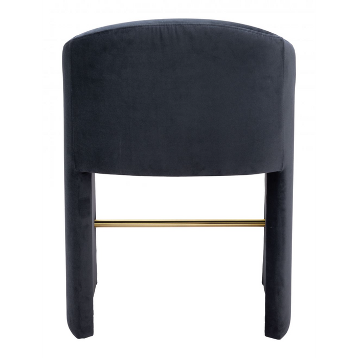 Zuo Emas Counter Stool Midnight Gray