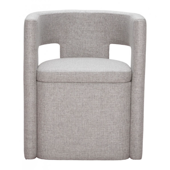 Zuo Papua Dining Chair Gray