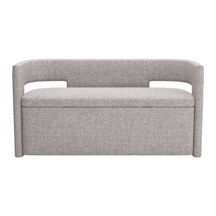 Zuo Papua Storage Bench Gray