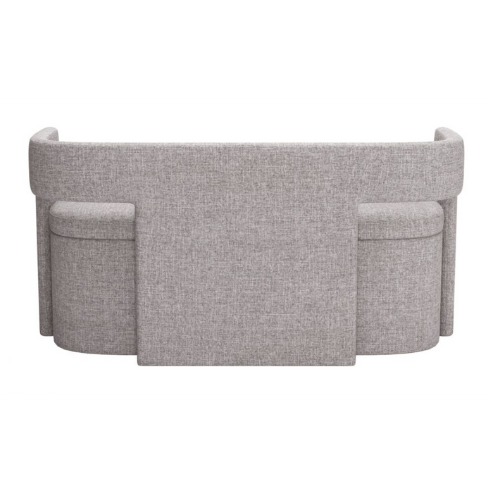 Zuo Papua Storage Bench Gray