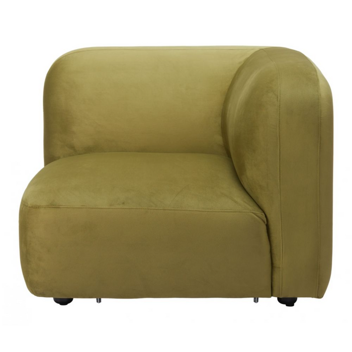 Zuo Biak Corner Chair Green