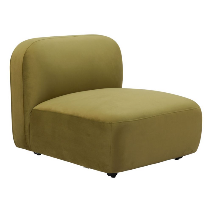 Zuo Biak Middle Chair Green