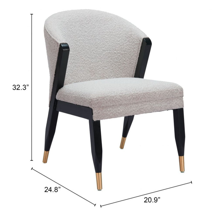 Zuo Pula Dining Chair Misty Gray