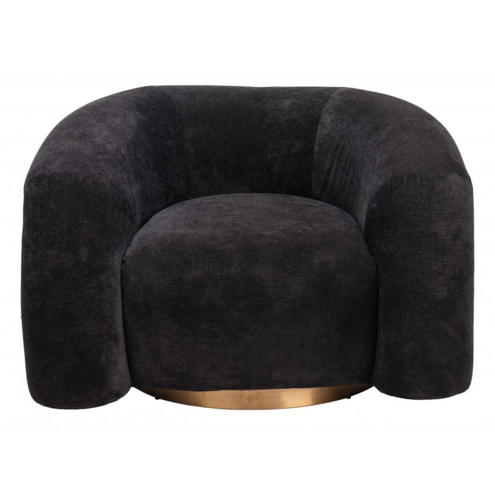 Zuo Havn Accent Chair Black