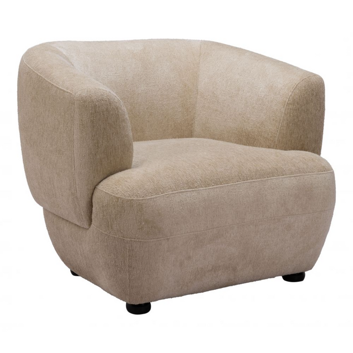 Zuo Bekker Accent Chair Golden Beige