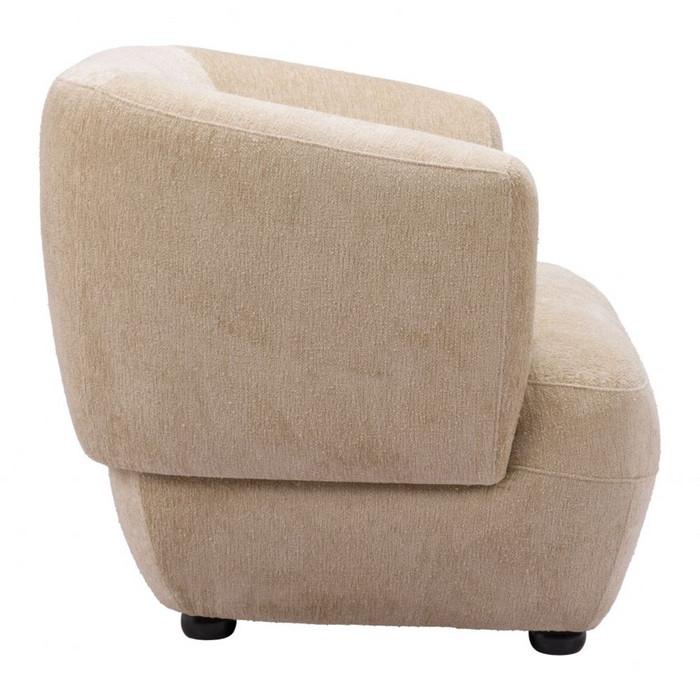 Zuo Bekker Accent Chair Golden Beige