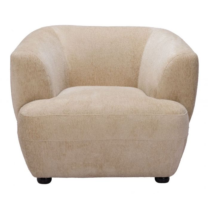 Zuo Bekker Accent Chair Golden Beige