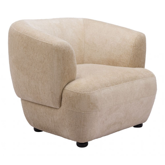 Zuo Bekker Accent Chair Golden Beige