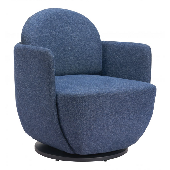 Zuo Bant Swivel Chair Blue