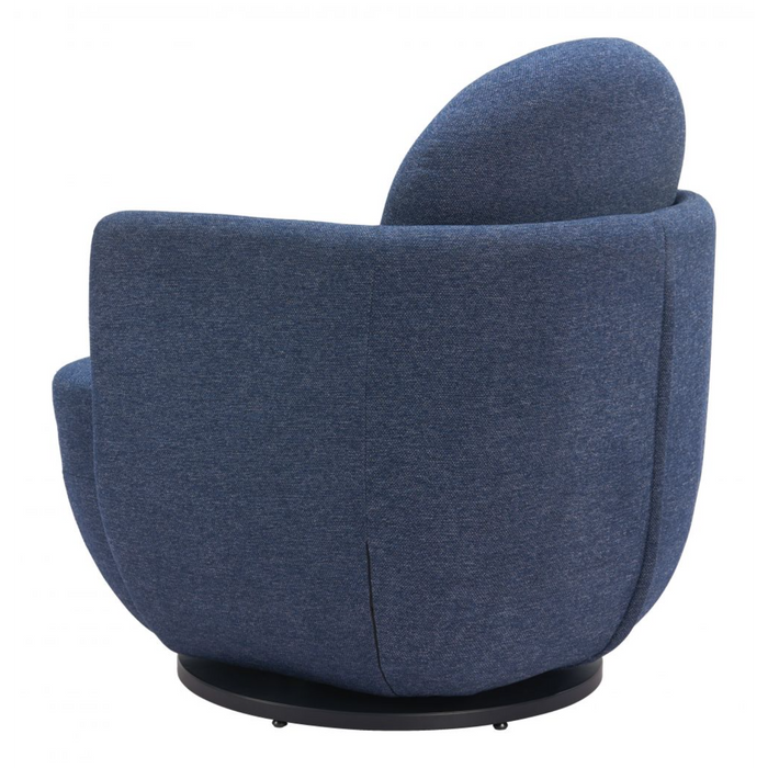 Zuo Bant Swivel Chair Blue