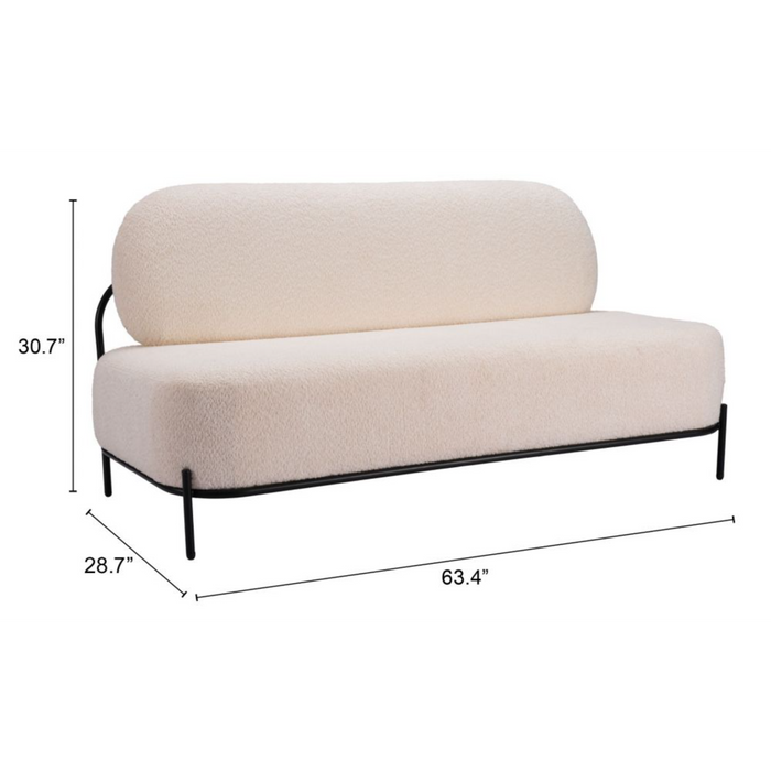 Zuo Arendal Sofa Vanilla