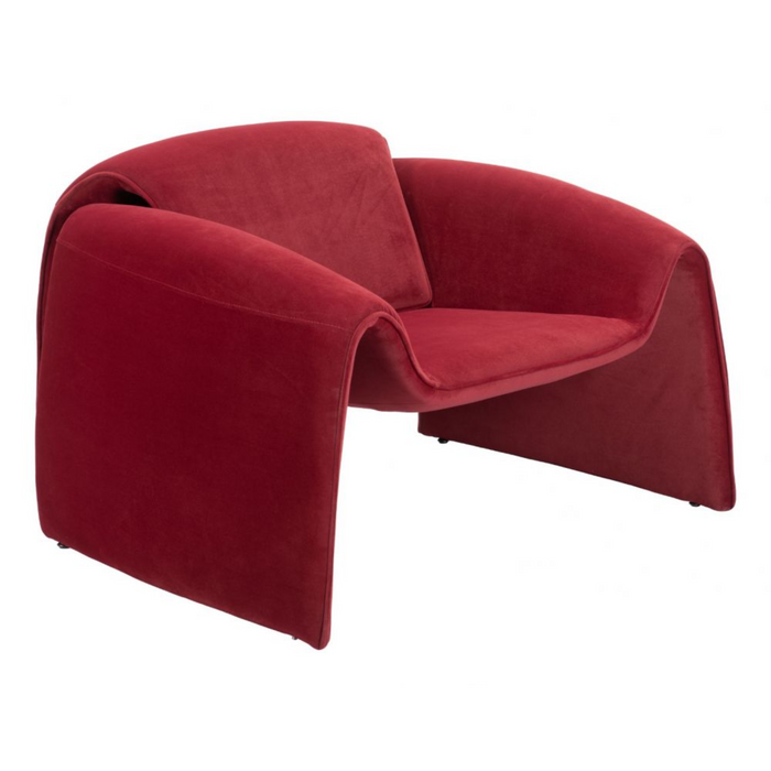 Zuo Horten Accent Chair Red