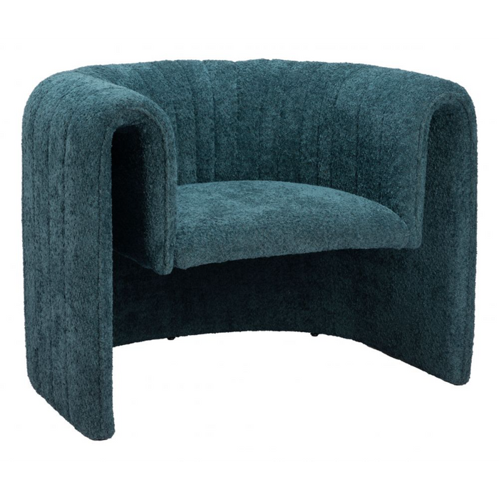 Zuo Viana Accent Chair Aquamarine