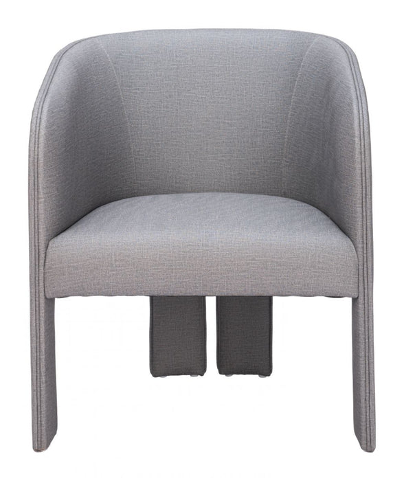 Zuo Hull Accent Chair Slate Gray