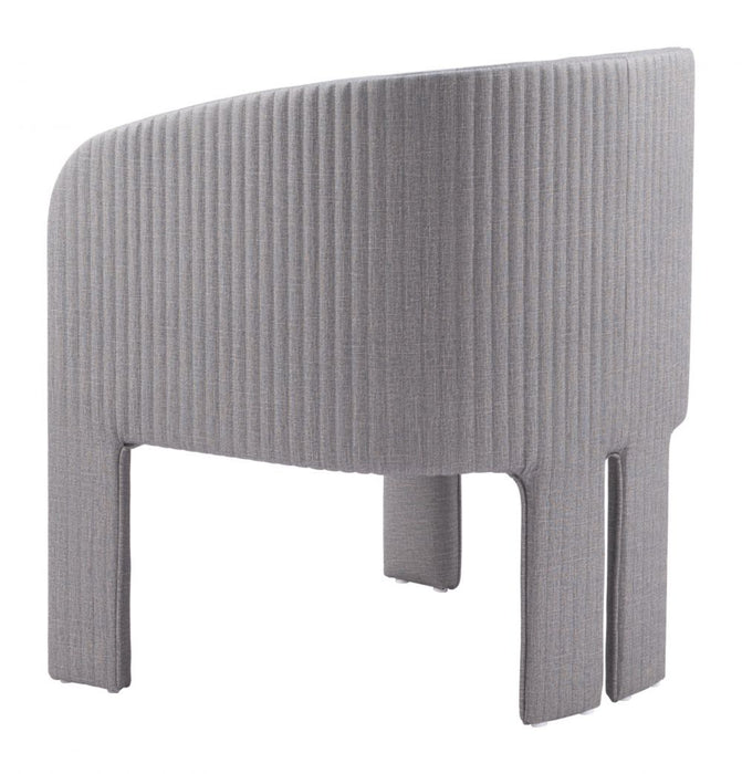 Zuo Hull Accent Chair Slate Gray