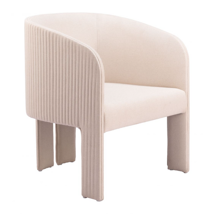 Zuo Hull Accent Chair Beige