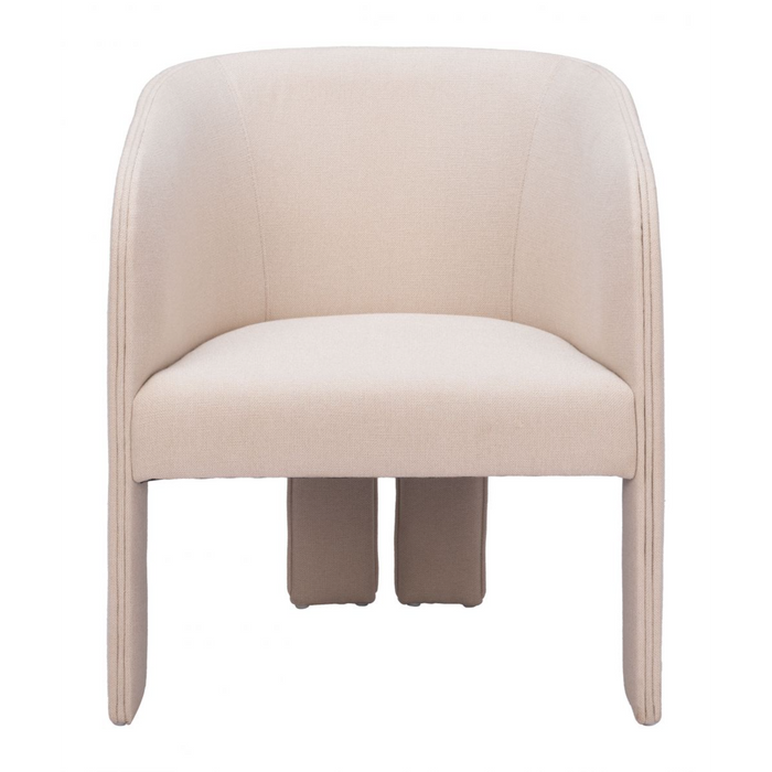 Zuo Hull Accent Chair Beige