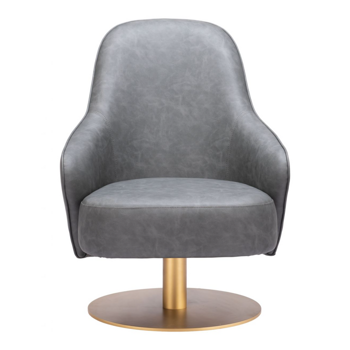 Zuo Withby Accent Chair Gray