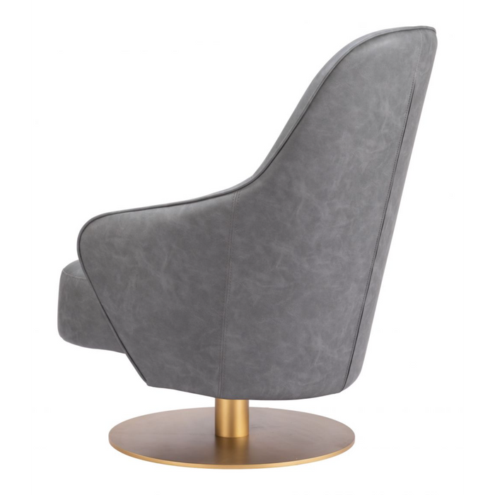 Zuo Withby Accent Chair Gray