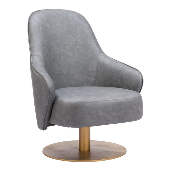 Zuo Withby Accent Chair Gray