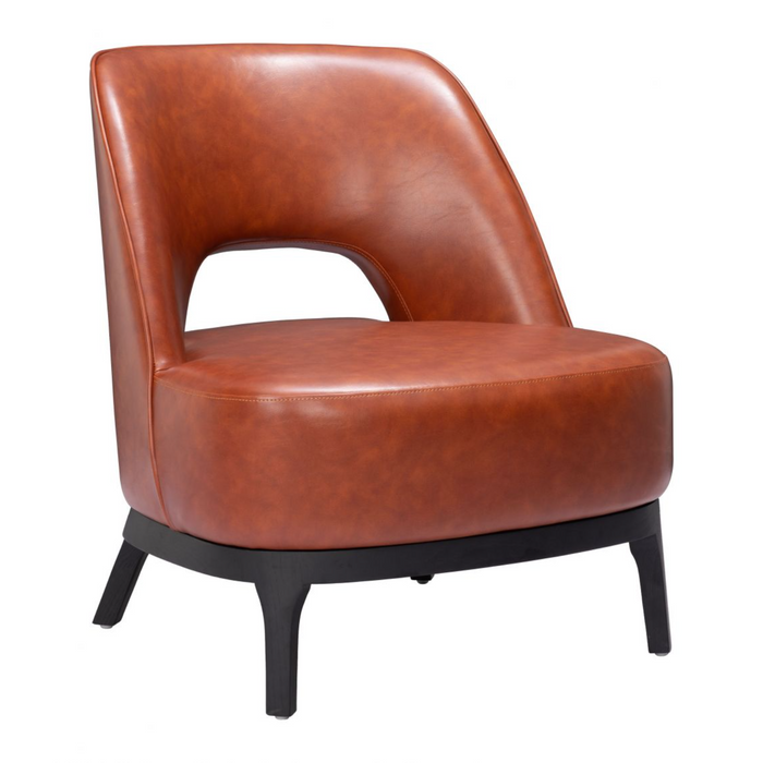 Zuo Mistley Accent Chair Brown