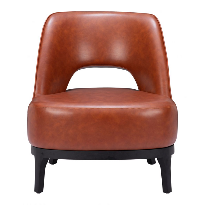 Zuo Mistley Accent Chair Brown