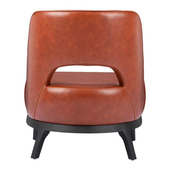 Zuo Mistley Accent Chair Brown