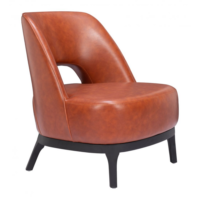 Zuo Mistley Accent Chair Brown