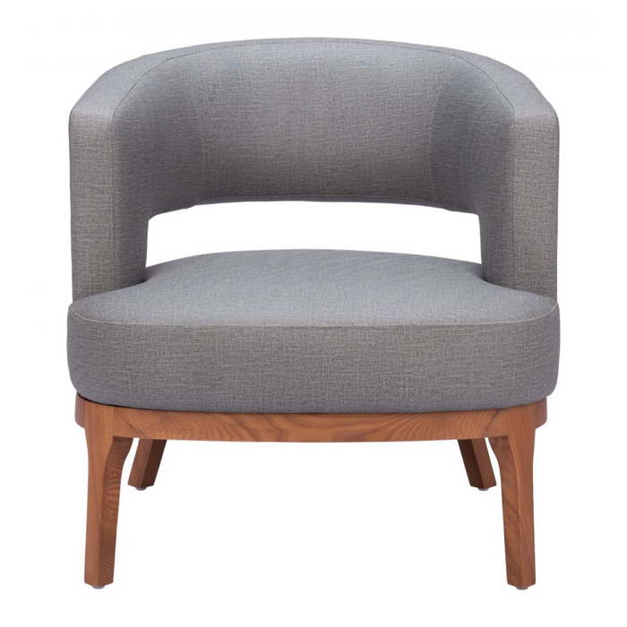 Zuo Penryn Accent Chair Slate Gray