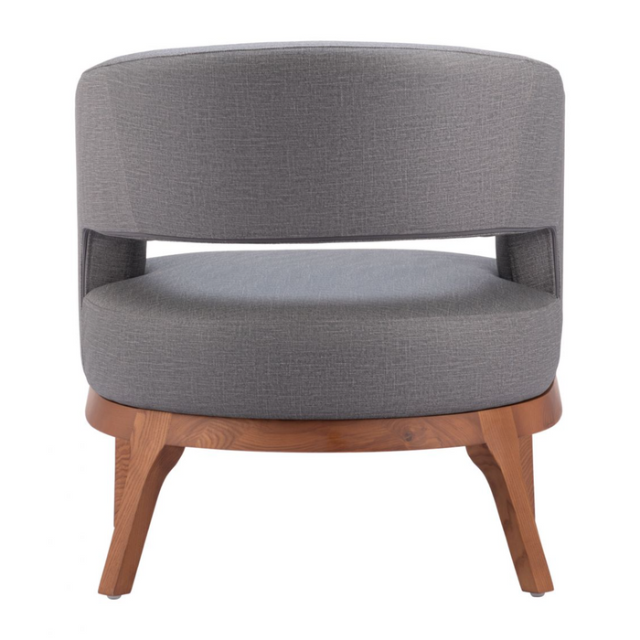 Zuo Penryn Accent Chair Slate Gray