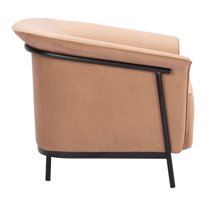 Zuo Burry Accent Chair Tan