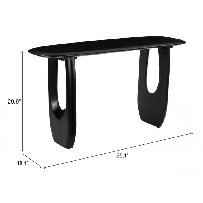 Zuo Arasan Console Table Black