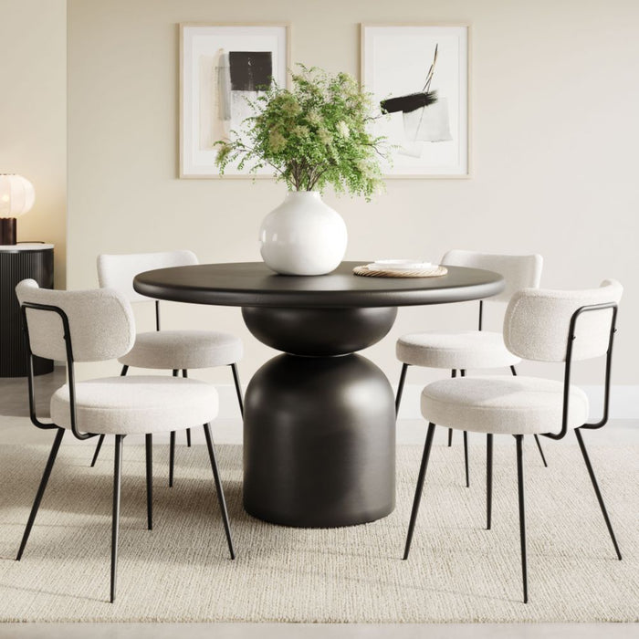 Zuo Hals Dining Table Black