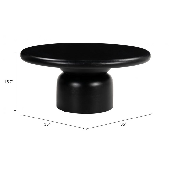 Zuo Hals Coffee Table Black