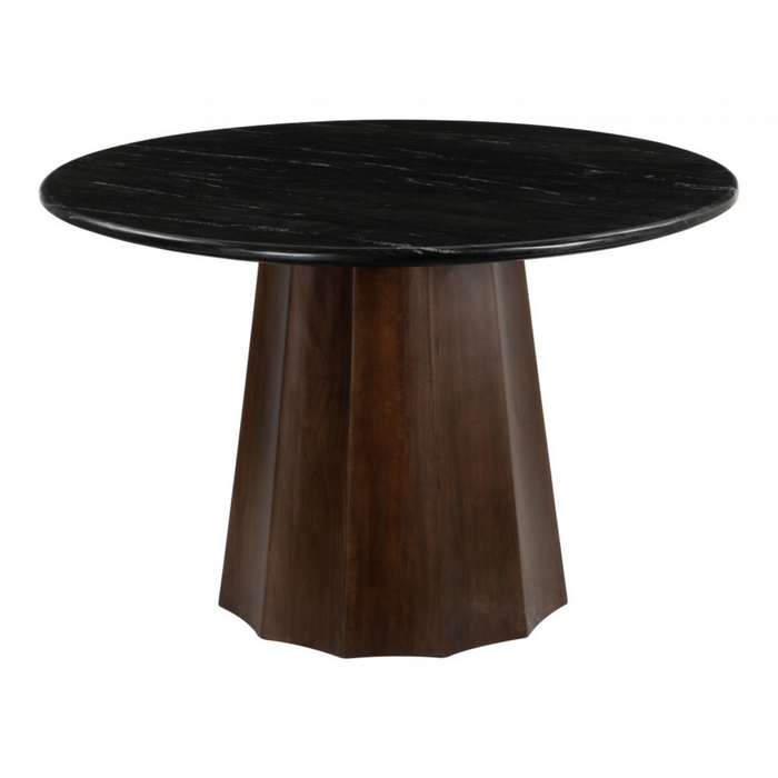 Zuo Aipe Dining Table Black & Brown