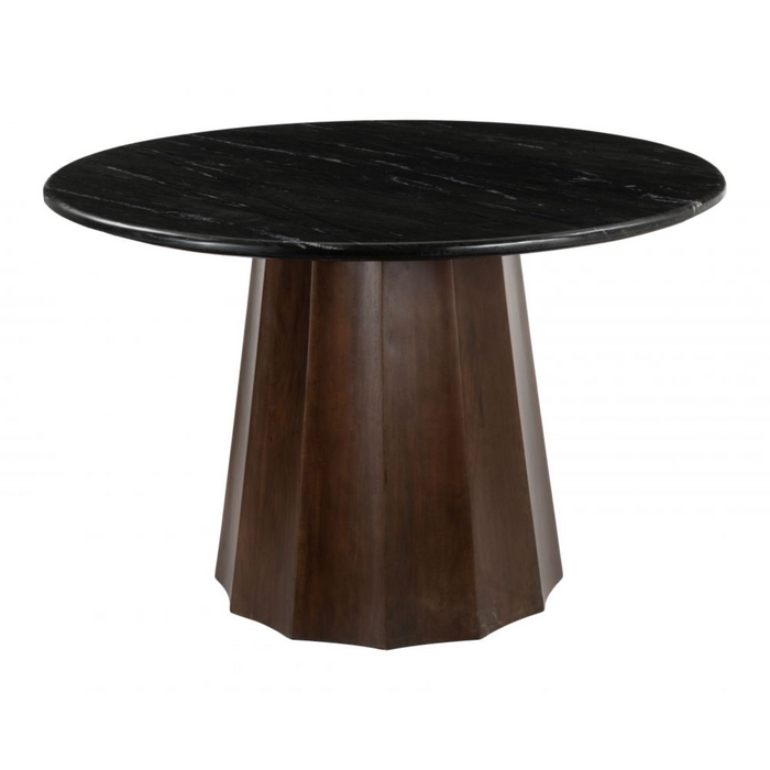 Zuo Aipe Dining Table Black & Brown