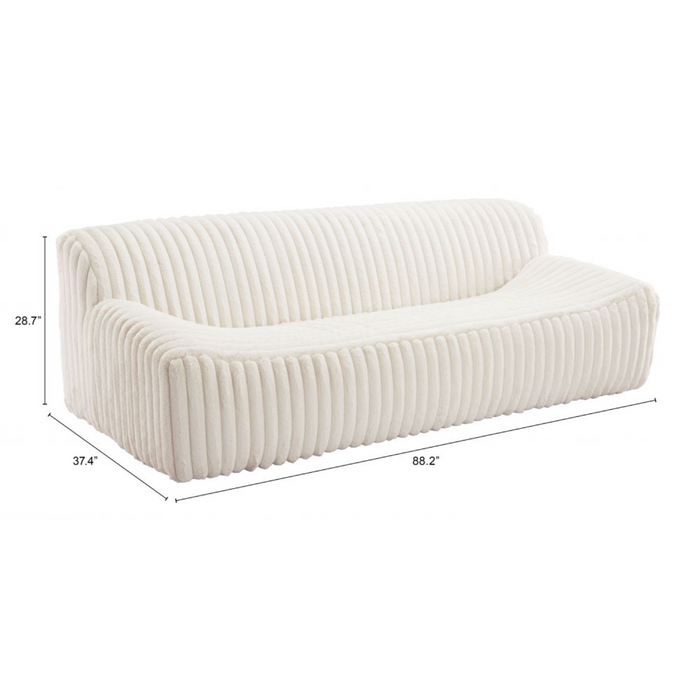 ZUO Osterbro Sofa Cream