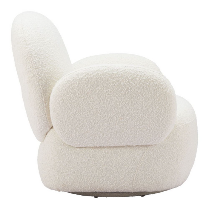 Zuo Pilka Swivel Chair White