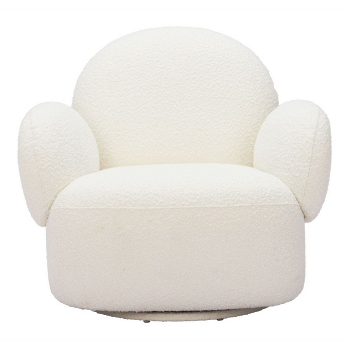 Zuo Pilka Swivel Chair White