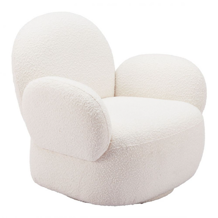 Zuo Pilka Swivel Chair White