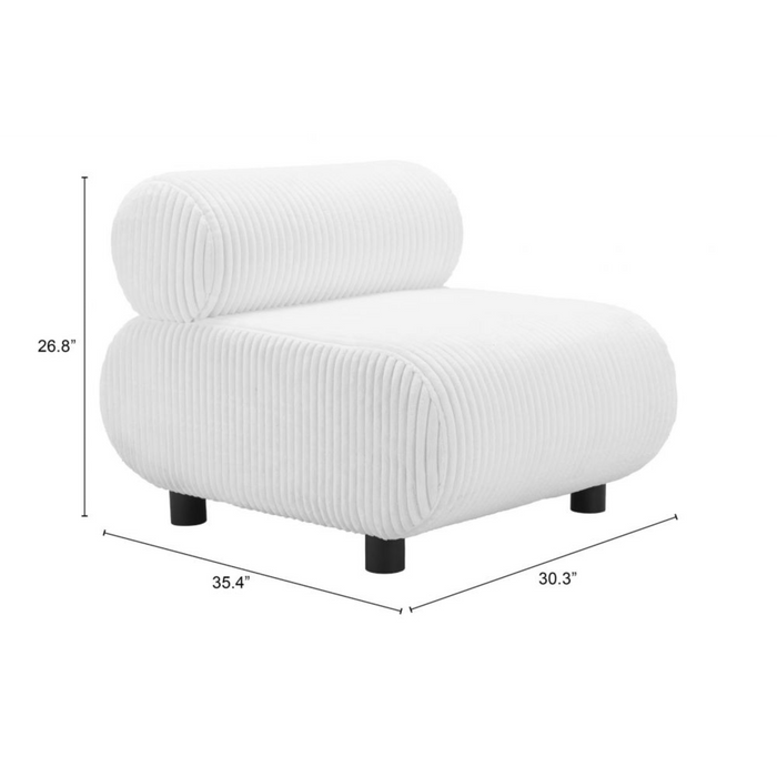 Zuo Rahat Accent Chair White