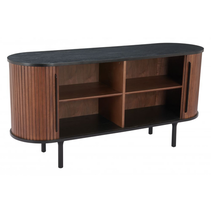 Zuo Koriana Sideboard Black & Walnut