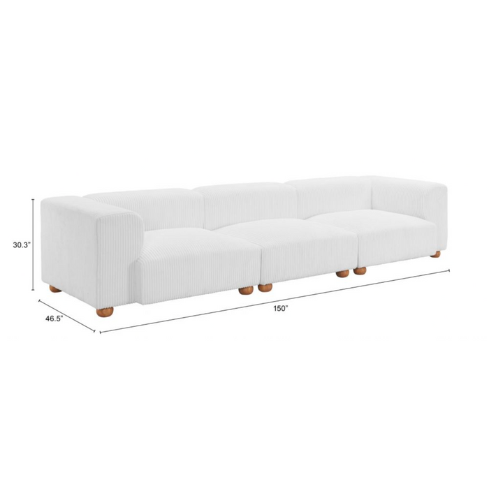 ZUO Tayte Sofa White