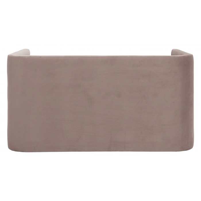 ZUO Trippel Loveseat Sofa Taupe